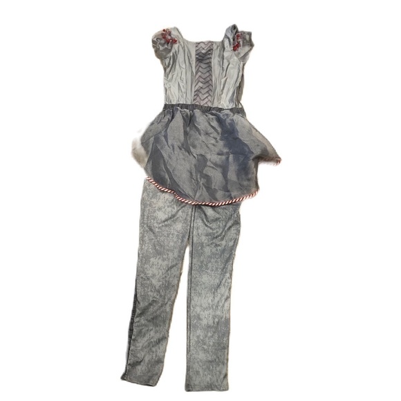 It 2 Clown Horror Jumpsuit Small Costume Tutu Halloween Pants Sleeveless - Picture 3 of 7